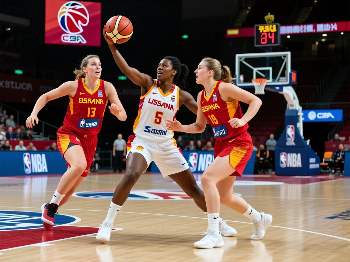 西班牙女篮全力以赴，击败荷兰晋级半决赛  第1张