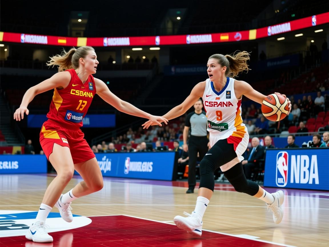 西班牙女篮全力以赴，击败荷兰晋级半决赛  第1张