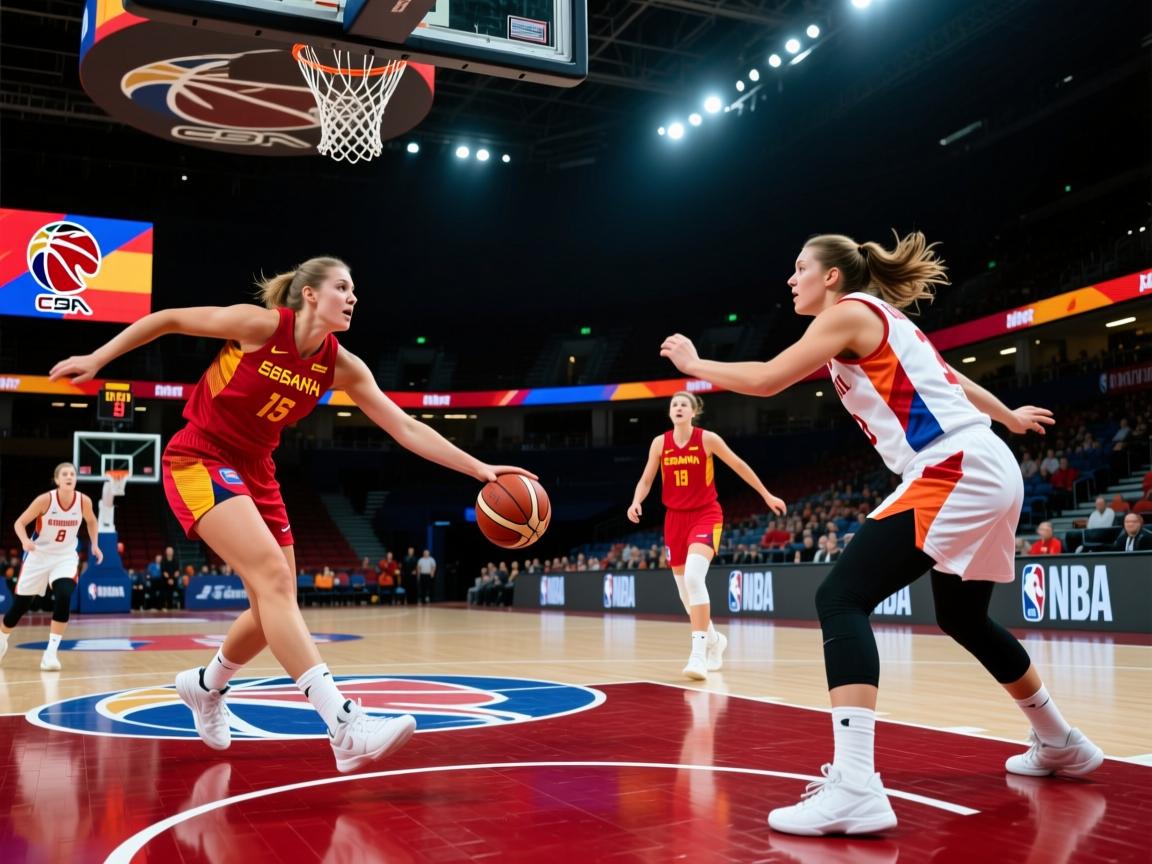 西班牙女篮全力以赴，击败荷兰晋级半决赛  第2张