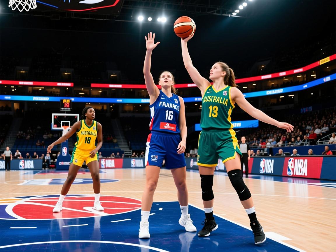 法国女篮力克澳大利亚，将晋级半决赛  第2张