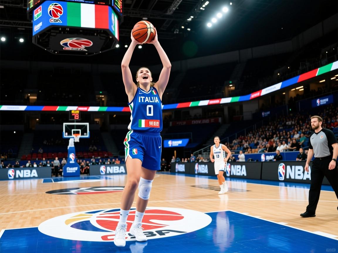 意大利女篮高歌猛进，斩获殿军  第1张